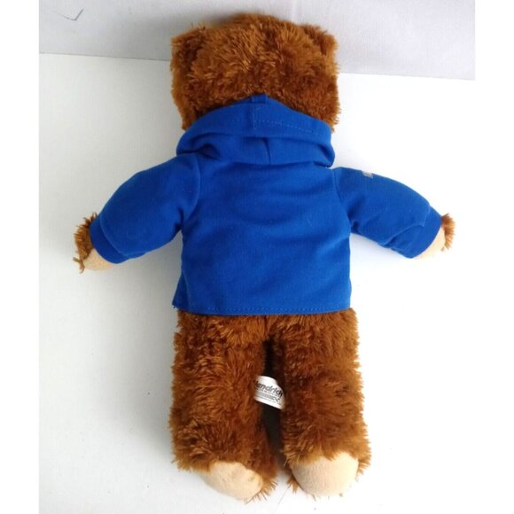 Nascar Jimmie Johnson Hoodie Teddy Bear #48 Henrdix Motors Plush Blue Yellow - Picture 4 of 6